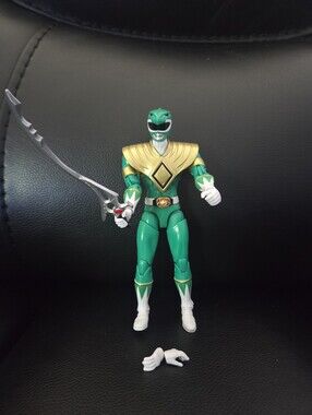 Bandai Power Rangers Classic Green Ranger Legacy Action Figure Loose